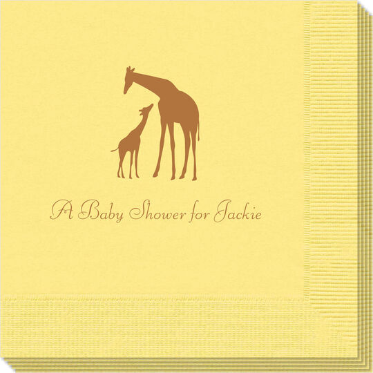 Giraffe Duo Napkins